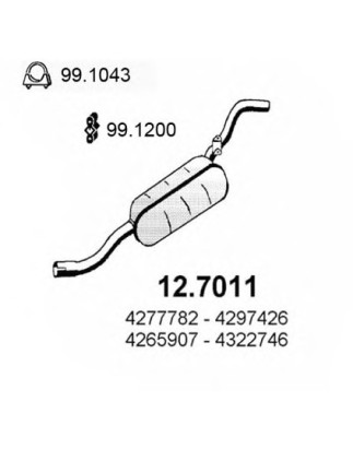 S P FIAT 127 900CC - SEAT FURA