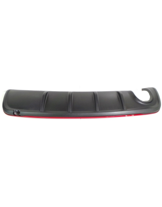 SPOILER PARAURTI POSTERIORE NERO MOD UNO SCARICO CPROFILO ROSSO ALFA ROMEO GIULIETTA 940 20102020       VERS2016