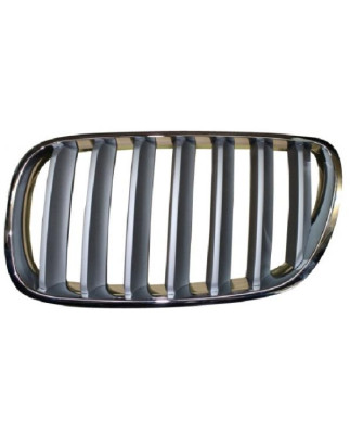 GRIGLIA ANTERIORE SINISTRA CROMATAGRIGIO SCURO BMW X3 E83 20042007       VERS 092006 , BMW X3 E83 20072011