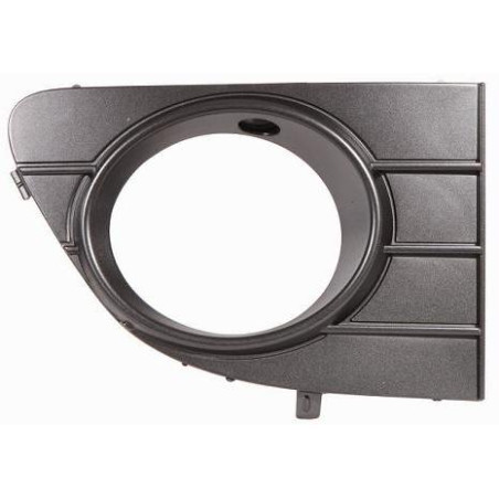 GRIGLIA PARAURTI ANTERIORE DESTRA CARBON METAL CON FENDINEBBIA FIAT PUNTO EVO 199 20092012