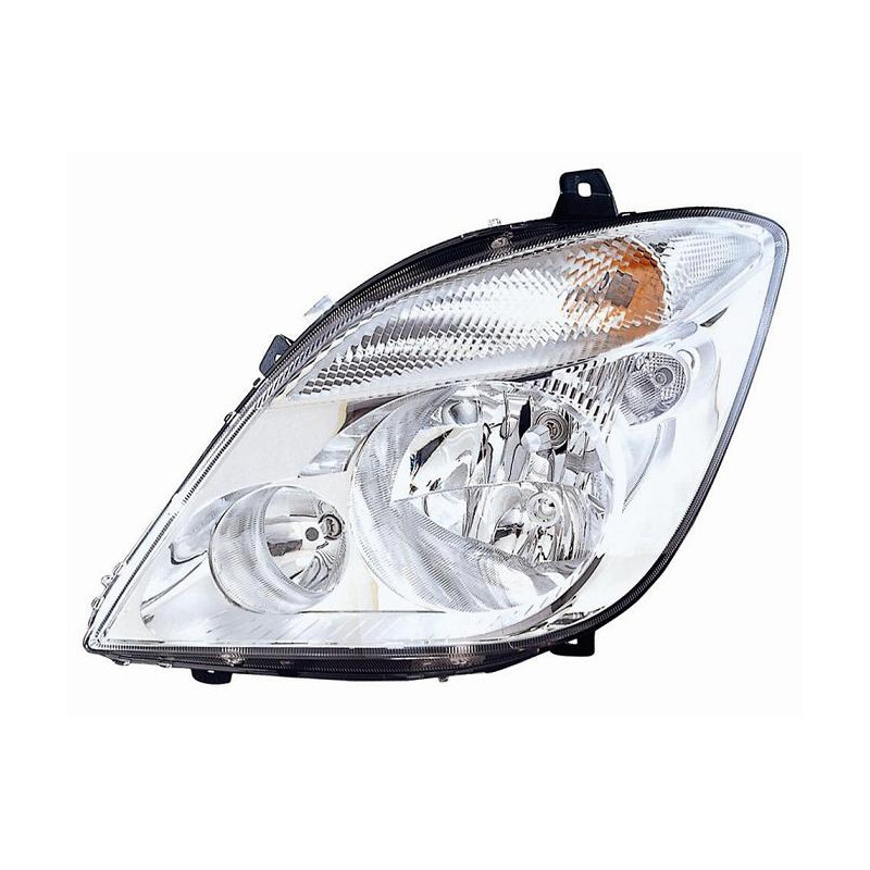 PROIETTORE DESTRO H7,H7 SENZA FENDINEBBIA T�V CON PREDISPOSIZIONE REGOLAZIONE ELETTRICA MERCEDES-BENZ SPRINTER 208408 W906 2006
