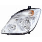 PROIETTORE DESTRO H7,H7 SENZA FENDINEBBIA T�V CON PREDISPOSIZIONE REGOLAZIONE ELETTRICA MERCEDES-BENZ SPRINTER 208408 W906 2006