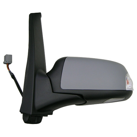 RETROVISORE ELETTRICO DESTRO 9 PIN CON PRIMER TERMICO VETRO CONVESSO RICHIUDIBILE ELETTRICAMENTE CON FANALINO INTEGRATO CON LUC