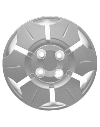 COPRICERCHIO 13 LOGO ROSSO SENZA LOGO COMPATIBILE CON FIAT PANDA 169 20032014