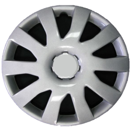 COPRICERCHIO 16 LOGO CROMATO SENZA LOGO COMPATIBILE CON OPEL MOVANO X62 20092019 , OPEL VIVARO X82 20142019