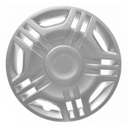 COPRICERCHIO 14 LOGO ROSSO SENZA LOGO COMPATIBILE CON FIAT PANDA 169 20032014 VERS 2007