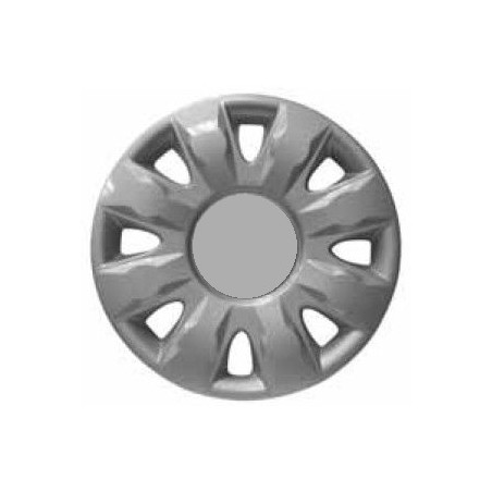 COPRICERCHIO 15 LOGO CROMATO SENZA LOGO COMPATIBILE CON RENAULT MODUS FJP0 20052008