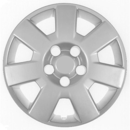 COPRICERCHIO 16 LOGO CROMATO SENZA LOGO COMPATIBILE CON TOYOTA AVENSIS T25 20032008 , TOYOTA AVENSIS T27 20082012 , TOYOTA AVEN