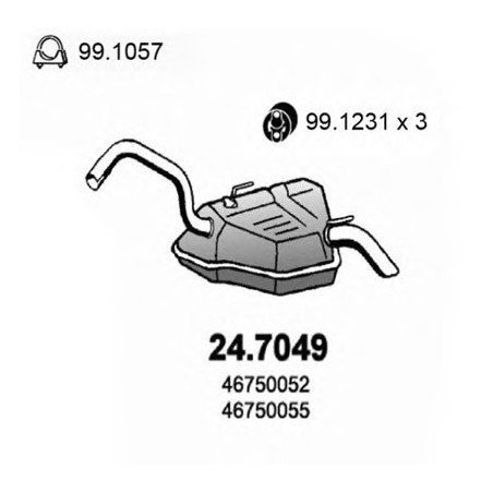 S P LANCIA LYBRA 16 18I 16V 1999