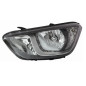 PROIETTORE DESTRO H7,H7,PY21W,W5W CON MOTORE HYUNDAI i20 I BAIA 20122014