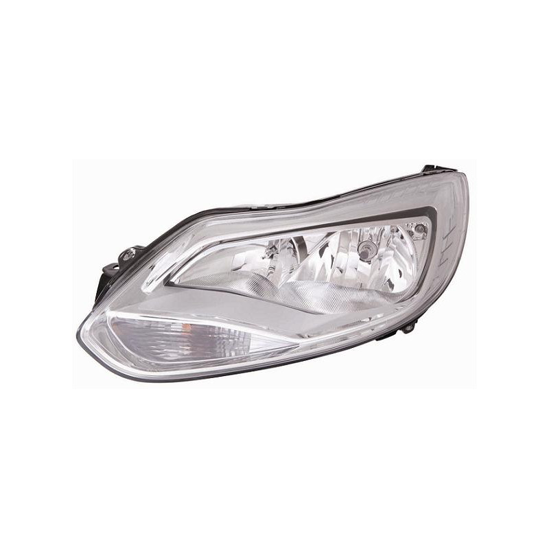 PROIETTORE SINISTRO H1,H7 CON PARABOLA CROMATA CON MOTORE FORD FOCUS DH 20112014