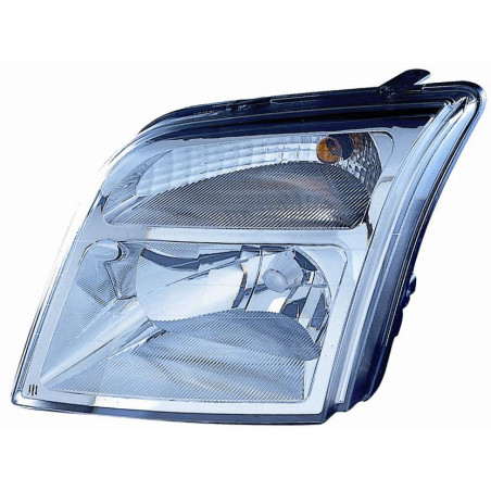 PROIETTORE SINISTRO H4 CON PREDISPOSIZIONE REGOLAZIONE ELETTRICA FORD TRANSIT FAFBFZFC 20002006, FORD TRANSIT CONNECT P64P70P80