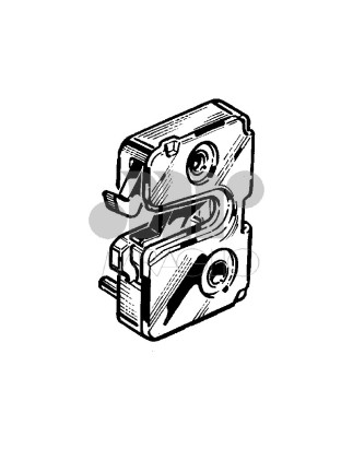 SERRATURA ANTERIORE DESTRO ESTERNA IVECO DAILY 19902000