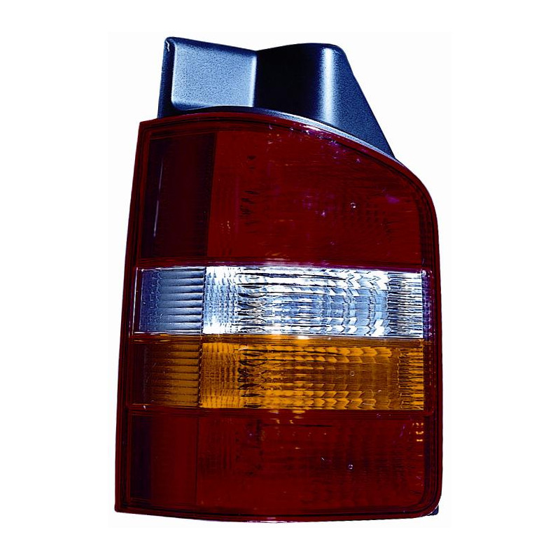 FANALE POSTERIORE DESTRO SENZA PORTALAMPADA 2 PORTE BIANCOROSSOARANCIO VOLKSWAGEN TRANSPORTER T5 7HA7HH7EA7EH 20032010