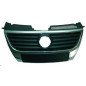 GRIGLIA NERA DIAM 13CM CON CORNICE CROMATA VOLKSWAGEN PASSAT 3C23C5 20052011