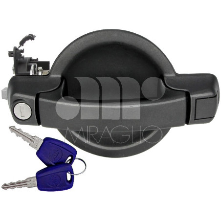 MANIGLIA ESTERNA POSTERIORE CON CHIAVE FIAT DOBLO 119223 20012005      , FIAT DOBLO 119223 20052009