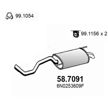 S P POLO 14 TDI 17 SDI 19 SDI 0796-1001