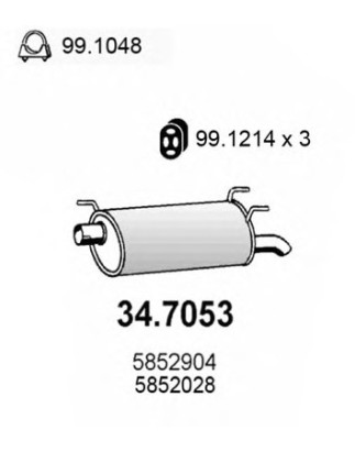 S P OPEL ASTRA 14I 16I 1996