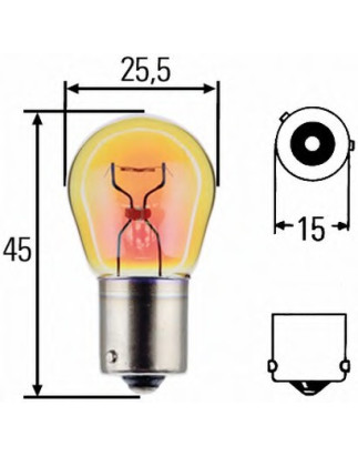 LAMPADA GIALLA 2421W