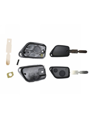 GUSCIO CHIAVE NERO 2 TASTI: TASTO APERTURA TASTO CHIUSURA LAMA HU78 PEUGEOT 406 SDN 8C8E8F 19962005