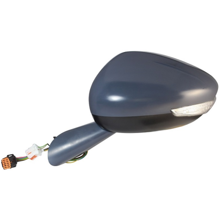 RETROVISORE ELETTRICO SINISTRO 16 PIN CON PRIMER TERMICO VETRO CONVESSO RICHIUDIBILE ELETTRICAMENTE CON FANALINO INTEGRATO CON 
