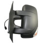 RETROVISORE ELETTRICO DESTRO NERO 9 PIN TERMICO VETRO CONVESSO CON FANALINO INTEGRATO CON SONDA NISSAN INTERSTAR X70 20092021, 