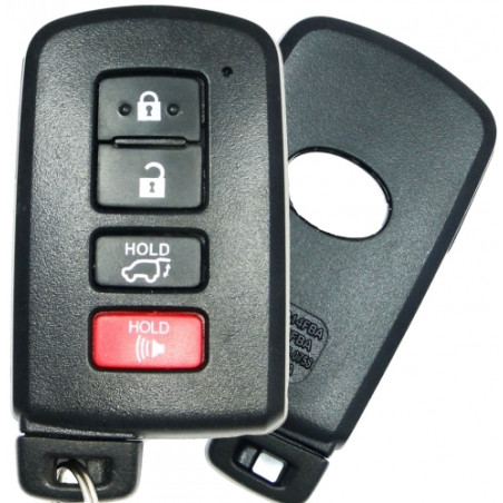 GUSCIO CHIAVE 3+1 TASTI: TASTO APERTURA TASTO CHIUSURA TASTO PORTELLONE TASTO PANIC TOYOTA RAV 4 A4 20122016      , TOYOTA RAV 