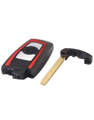 GUSCIO CHIAVE NERO CON BORDO ROSSO 3 TASTI: TASTO APERTURA TASTO CHIUSURA TASTO PORTELLONE BMW SERIES 5 E60E61 20032010      , 