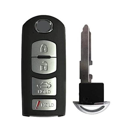 GUSCIO CHIAVE 4 TASTI: TASTO APERTURA TASTO CHIUSURA TASTO PORTELLONE TASTO PANIC MAZDA 3 HB BP 2019          , MAZDA 3 SDN-HB 