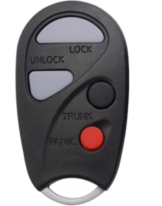 GUSCIO CHIAVE 3+1 TASTI: TASTO APERTURA TASTO CHIUSURA TASTO PORTELLONE TASTO PANIC NISSAN MAXIMA QX 1995