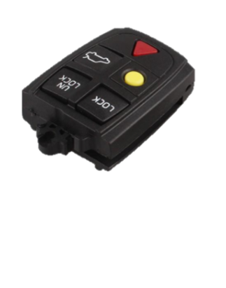 GUSCIO CHIAVE 4+1 TASTI: TASTO APERTURA TASTO CHIUSURA TASTO PORTELLONE TASTO PANIC TASTO ILLUMINAZIONE POSIZIONE VOLVO S60 384