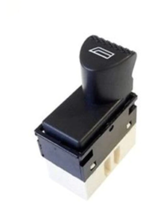 BLOCCO COMANDI ALZACRISTALLI PORTA ANTERIORE SINISTRA 6 PIN 1 INTERRUTTORI CON CONNETTORE BIANCO FIAT PALIO 178173373374171 199