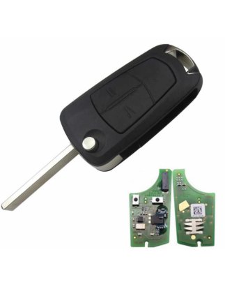 GUSCIO CHIAVE COMPLETO CON CHIP 7941 TASTO APERTURA TASTO CHIUSURA OPEL ANTARA L07 20062015