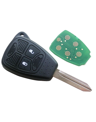 GUSCIO CHIAVE COMPLETO 2 TASTI: CON CHIP ID46 TIPO FREQUENZA: 315MHZ TASTO APERTURA TASTO CHIUSURA CHRYSLER PT CRUISER PT 20012
