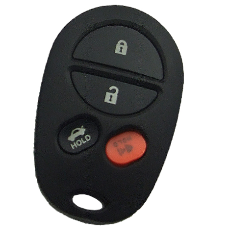 GUSCIO CHIAVE 3+1 TASTI: TASTO APERTURA TASTO CHIUSURA TASTO PORTELLONE TASTO PANIC TOYOTA TACOMA 20012006