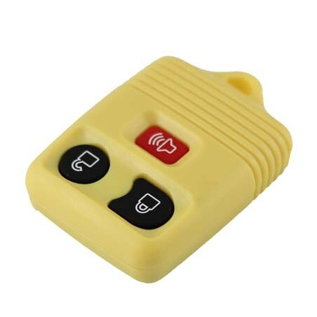 GUSCIO CHIAVE GIALLO 3 TASTI: SENZA LAMA TASTO APERTURA TASTO CHIUSURA TASTO PANIC FORD RANGER EREQRET 20062009      , FORD RAN