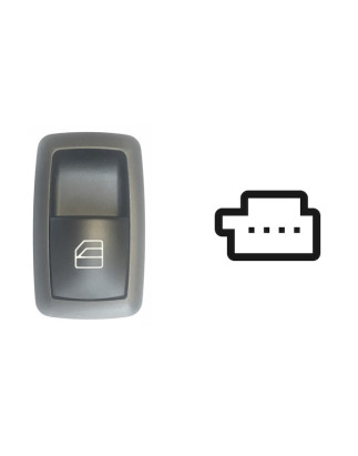 INTERRUTTORE ALZACRISTALLI PORTA ANTERIORE DESTRA PORTA POSTERIORE DESTRASINISTRA 4 PIN 1 INTERRUTTORE MERCEDES-BENZ A CLASS W1