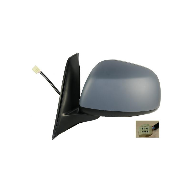 RETROVISORE ELETTRICO DESTRO 5 PIN CON PRIMER TERMICO VETRO CONVESSO FIAT SEDICI 189 2007, SUZUKI SX4 GYRW 20072013