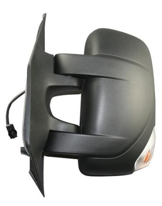 RETROVISORE ELETTRICO DESTRO NERO 9 PIN TERMICO VETRO CONVESSO CON FANALINO INTEGRATO CON SONDA NISSAN INTERSTAR X70 20092021, 