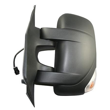 RETROVISORE ELETTRICO DESTRO NERO 9 PIN TERMICO VETRO CONVESSO CON FANALINO INTEGRATO CON SONDA NISSAN INTERSTAR X70 20092021, 