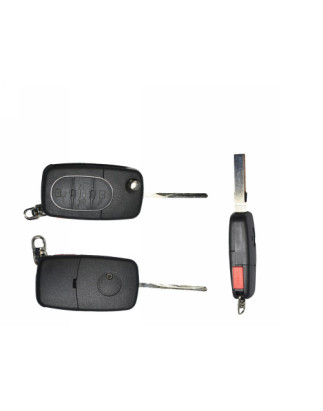 GUSCIO CHIAVE NERO 3+1 TASTI:  TASTO APERTURA TASTO CHIUSURA TASTO PORTELLONE TASTO PANIC LAMA HU64 AUDI A3 8P18PA 20032008    