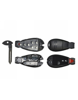 GUSCIO CHIAVE NERO 3+1 TASTI:  TASTO APERTURA TASTO CHIUSURA TASTO PORTELLONE TASTO PANIC LAMA DI EMERGENZA Y160 DODGE CALIBER 
