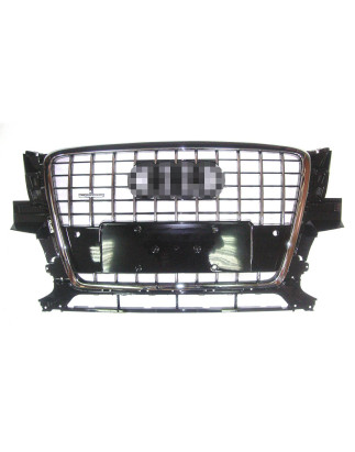GRIGLIA NERA LUCIDA CON CORNICE CROMATA CON SENSORI AUDI Q5 8RB 20082012       VERS S-LINE
