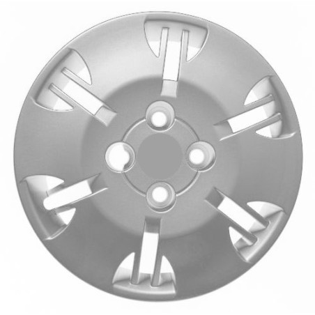 COPRICERCHIO 13 BLU SENZA LOGO COMPATIBILE CON FIAT PANDA 169 20032014