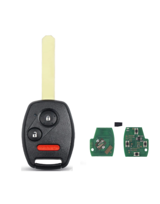 GUSCIO CHIAVE COMPLETO CON CHIP ID46 TIPO FREQUENZA: 3138MHZ TASTO APERTURA TASTO CHIUSURA TASTO ANTIPANICO HONDA ACCORD CBCCCD