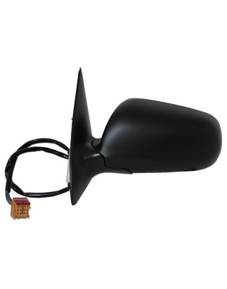 RETROVISORE ELETTRICO SINISTRO CON PRIMER TERMICO ASFERICO CON CONNETTORE QUADRATO SKODA FABIA 6Y26Y36Y5 19992007 VERS 2004