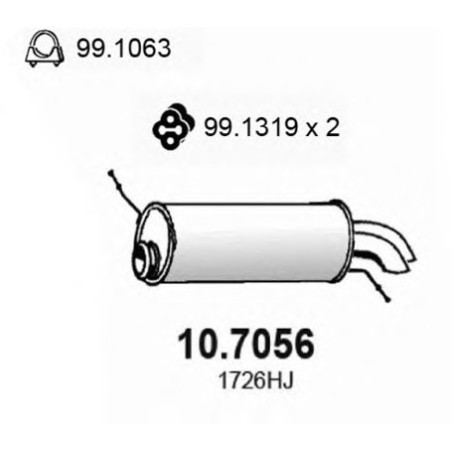 S P CITROEN C5 22 HDI TD SW 092000 - 082002