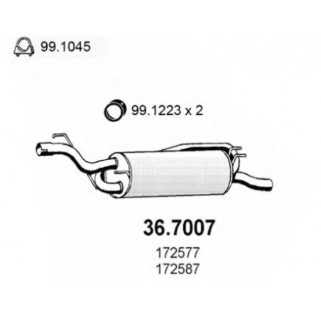 S P PEUGEOT 104 - SAMBA 1360