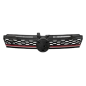 GRIGLIA RADIATORE NERA CON MODANATURA ROSSA VOLKSWAGEN GOLF VII BQ 20162019
