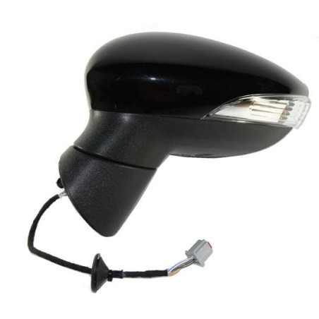 RETROVISORE ELETTRICO SINISTRO 6 PIN CON PRIMER TERMICO ASFERICO CON FANALINO INTEGRATO FORD FIESTA CB1JHJD 20082013